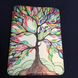 NEW Fintie IPad Mini Small Case Rainbow Tree of Life 6.5 x 4.5